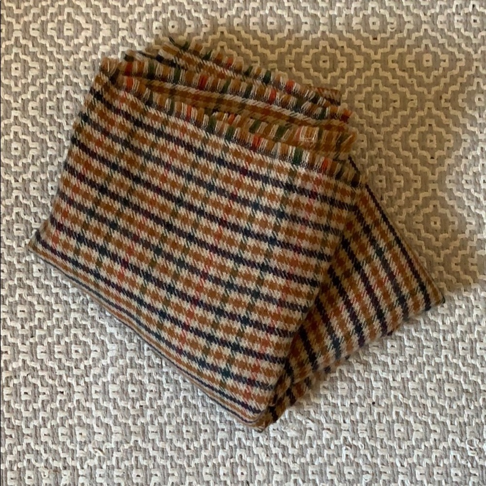 Zara plaid basic scarf